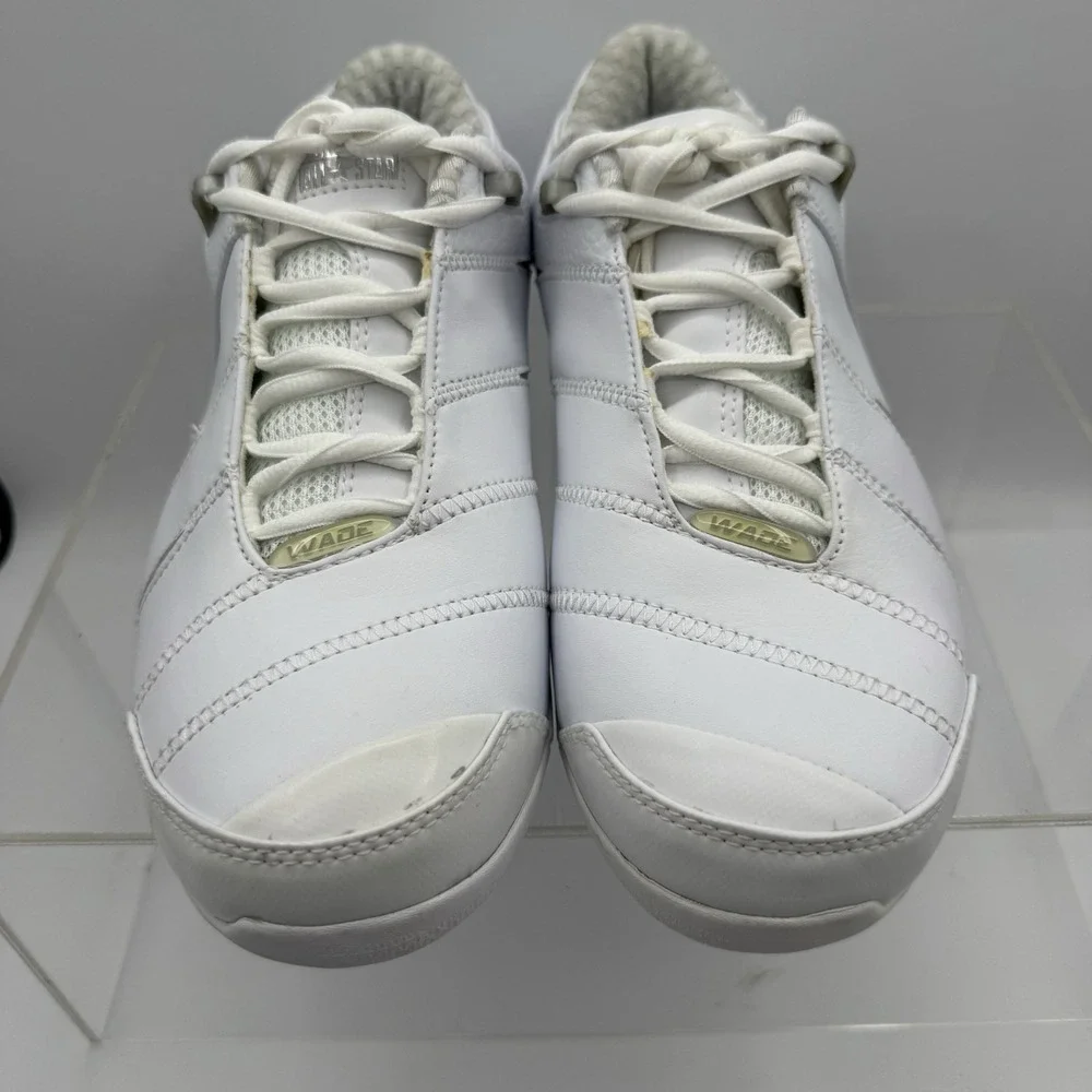 Brand New Converse Dwayne Wade Signature OX White Silver 1V191 Men's Size 8.5